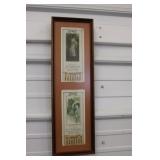 1917 R.L. Carlton Carthage, IL Framed Calendars