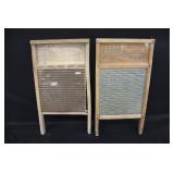 Metal & Glass Antique Wash Boards