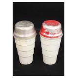 1950s Carnation Malted Milk Shakers