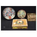 Cigar Boxes & Candy Tins