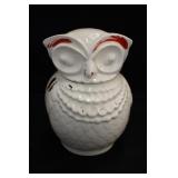 Vintage American Bisque Owl Cookie Jar