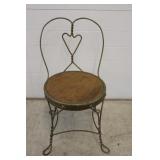 Vintage Child's Wire Ice Cream Chair