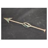 12' Copper Lightning Rod Arrow