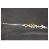 32' King Cast Iron Weathervane Arrow
