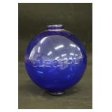 Eletctra Cobalt Blue Glass Lightning Rod Ball
