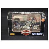 1:18th Maisto Harley Davidson Law Motorcycle