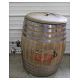 Richardson Root Beer Wooden Barrel Dispenser