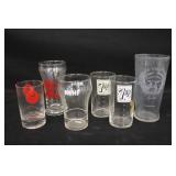 Assorted Advertising Glasses & Tumblers