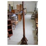Walnut 5ft Coat Rack