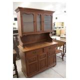 Young Republic Maple China Cabinet
