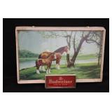 Budweiser Clydesdale Lighted Beer Sign