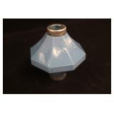 Diddie Blitzen Blue Glass Lightning Rod Ball