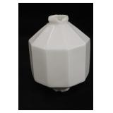 DNS Ten Sided White Glass Lightning Rod Ball