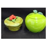 Strawberry & Green Apple Cookie Jars