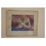 Signed "C. Dingman" Pastel Painting