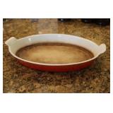 15" Descoware Enamel & Cast Iron Pan