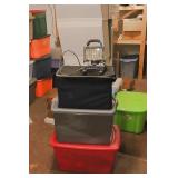 Comforter, Cooler, & Work Light