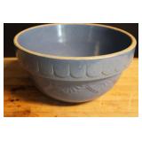 Vintage Blue Stoneware Bowl