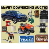 McVEY DOWNSIZING AUCTION