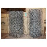 (2) Partial Rolls of Chicken Wire