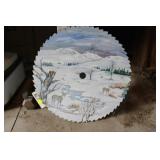 21" Painted Saw Blade