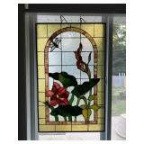 20" x 32" Stained Glass Suncatcher
