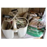 Grass Seed, Lawn Tools, & Tote
