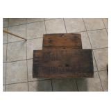 Waukesha Health Beverages Antique Wooden Box