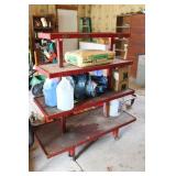 Rolling Cart & Contents