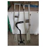 Aluminum Crutches & Cane