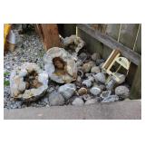 Rain Gauge & Geodes