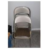 3 Folding Chairs