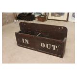 Antique Hanging Letter Box