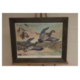 23" x 19" W.D. Gaither Wood Ducks Print