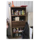 Shelf, Contents, & Landscaping Fabrics