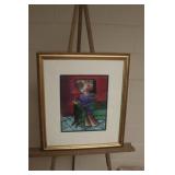 17" x 19" Original Framed Artwork