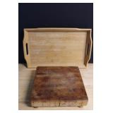 Cutting Board & Serving Tray
