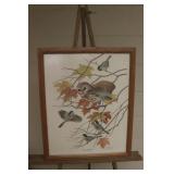17.5"x 21.5" Arthur Singer "Saw-whet Owl" Print
