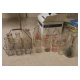 Milk Bottles & Carrier