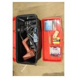 Toolbox Full of Electric & Manual Staplers