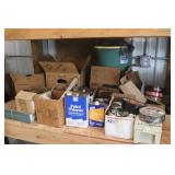 Paint Thinners, Varnishes, Hardware, Etc.