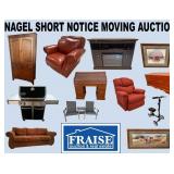 NAGEL SHORT NOTICE MOVING AUCTION