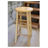 Wood Barstool