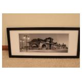 B&W Photo of the FM Train Depot