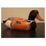 Handpainted Wood Mallard Decoy