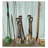 Shovels, Rakes & Apple Picker
