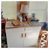 Storage Cabinet & Contents