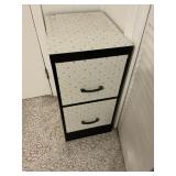 2 Drawer Metal Filing Cabinet