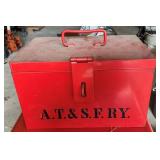 A.T. & S.F. Railroad Flare Box