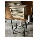 Hanging Electric Heater & Table